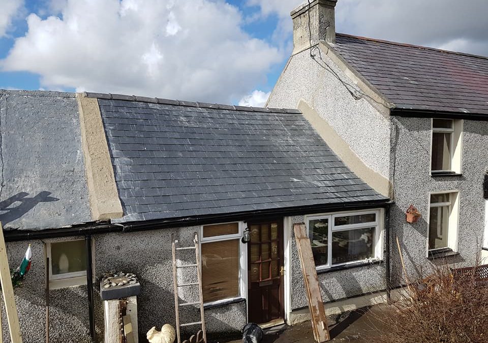 Re roofing in Llynfaes, Anglesey